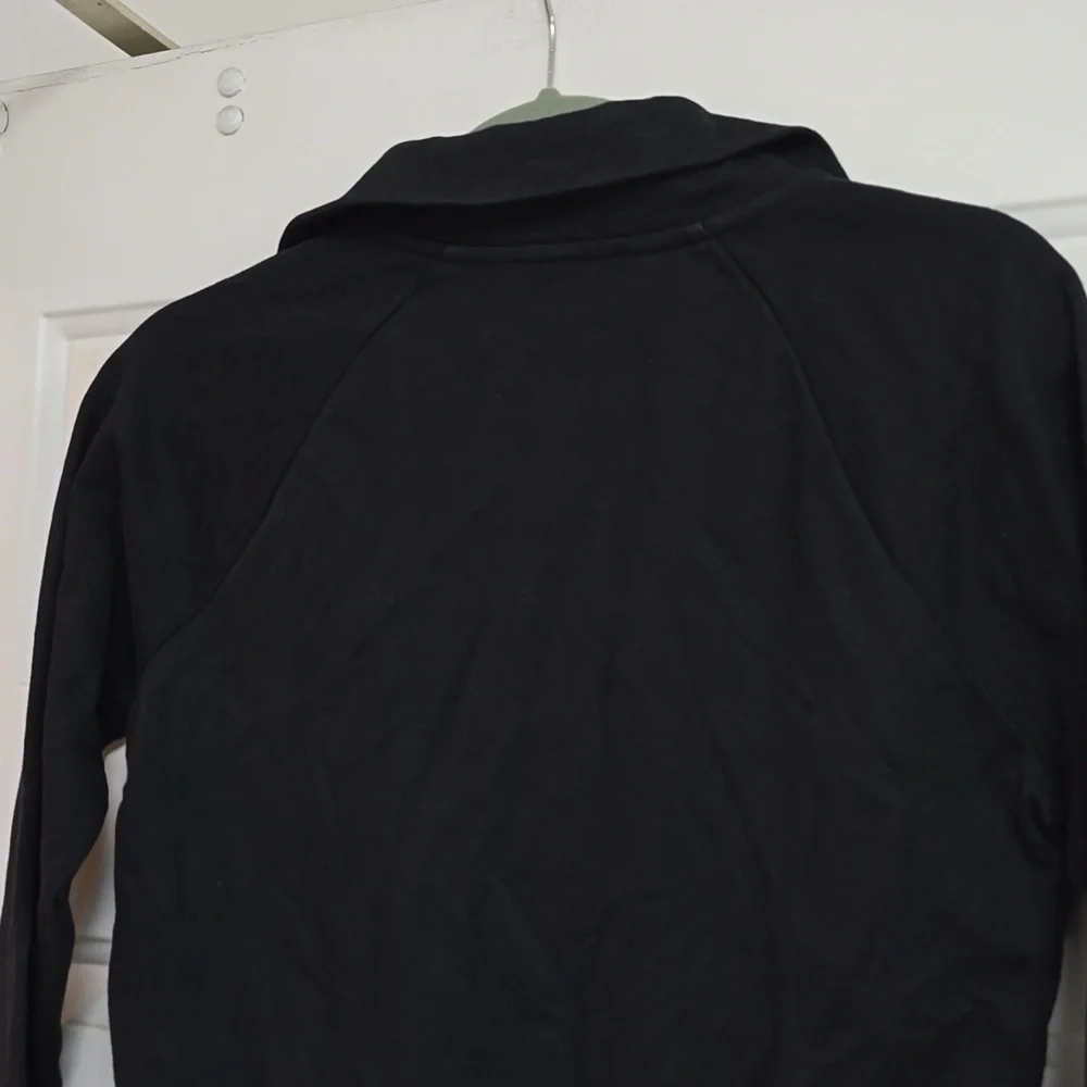J.Crew Black Pants with White Stripe And Sweater